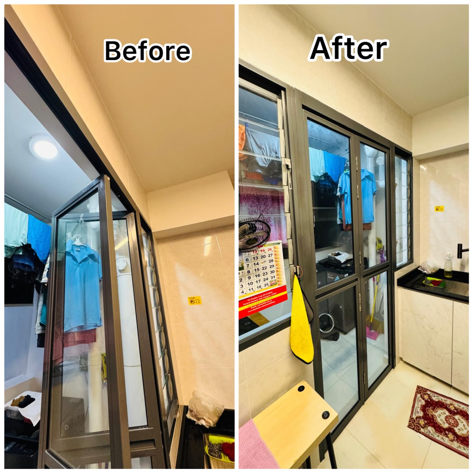 Aluminium Sliding Glass Door Installation Service (